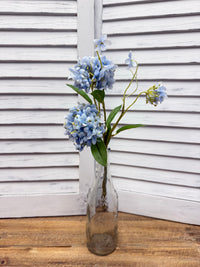 ITEM 10248 BL - 15" BLUE FRESH  TOUCH ROUND BLOSSOM PICK