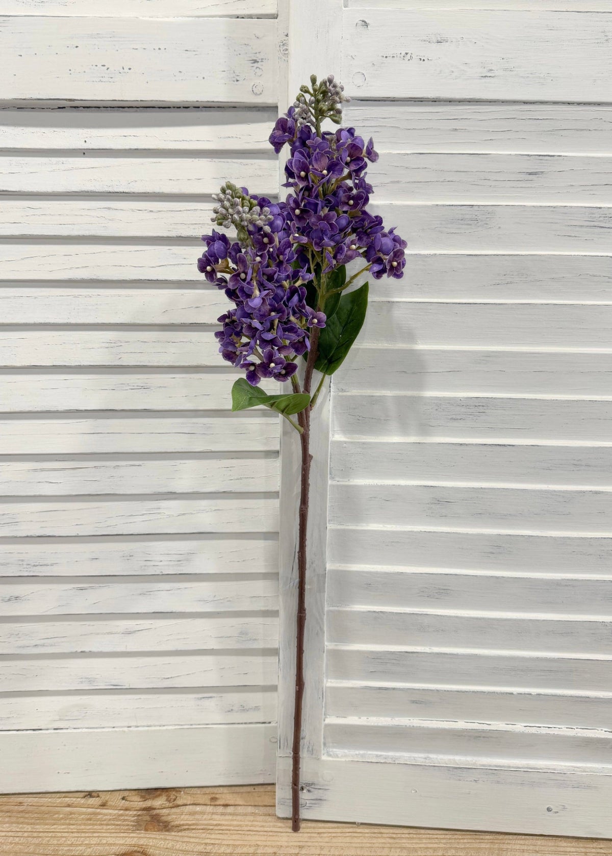 ITEM 10253 PUR - 26" PURPLE FRESH TOUCH LILAC SPRAY WITH 2 HEADS
