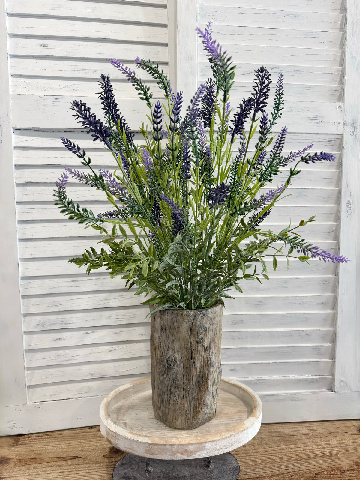ITEM 10255 - 23.5" UV LAVENDER BUSH