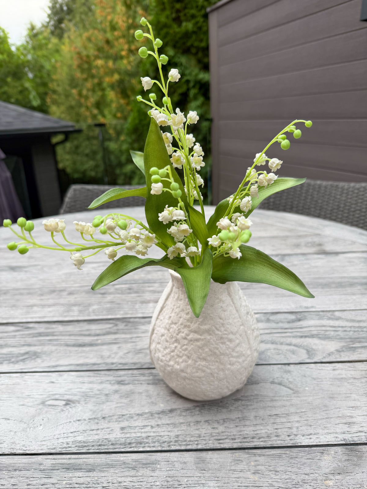 ITEM 10258 - 16" FRESH TOUCH LILY OF VALLEY BUNDLE X 5 STEMS