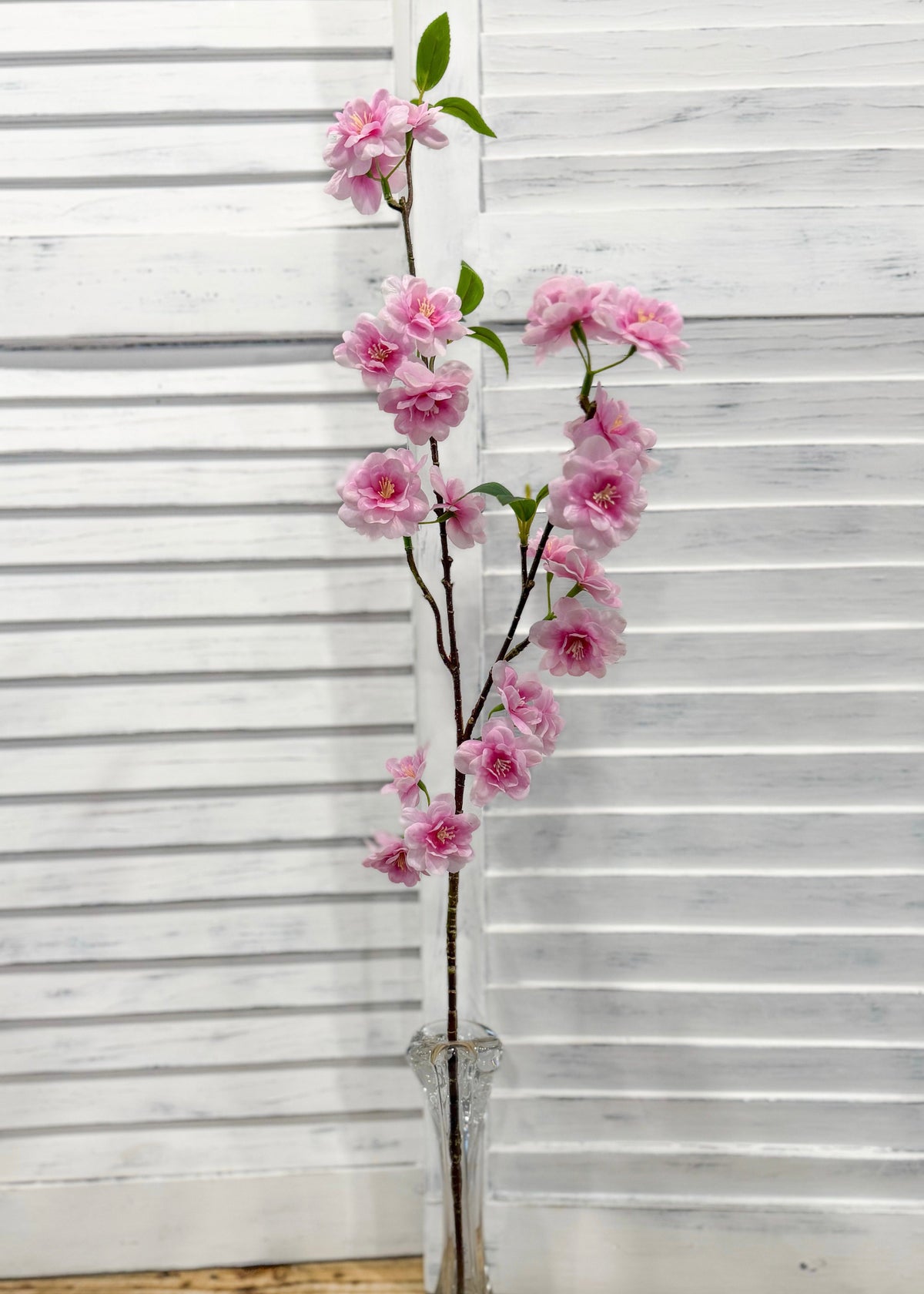 ITEM 10270 DKPK - 28" DARK PINK FRESH TOUCH CHERRY BLOSSOM SPRAY