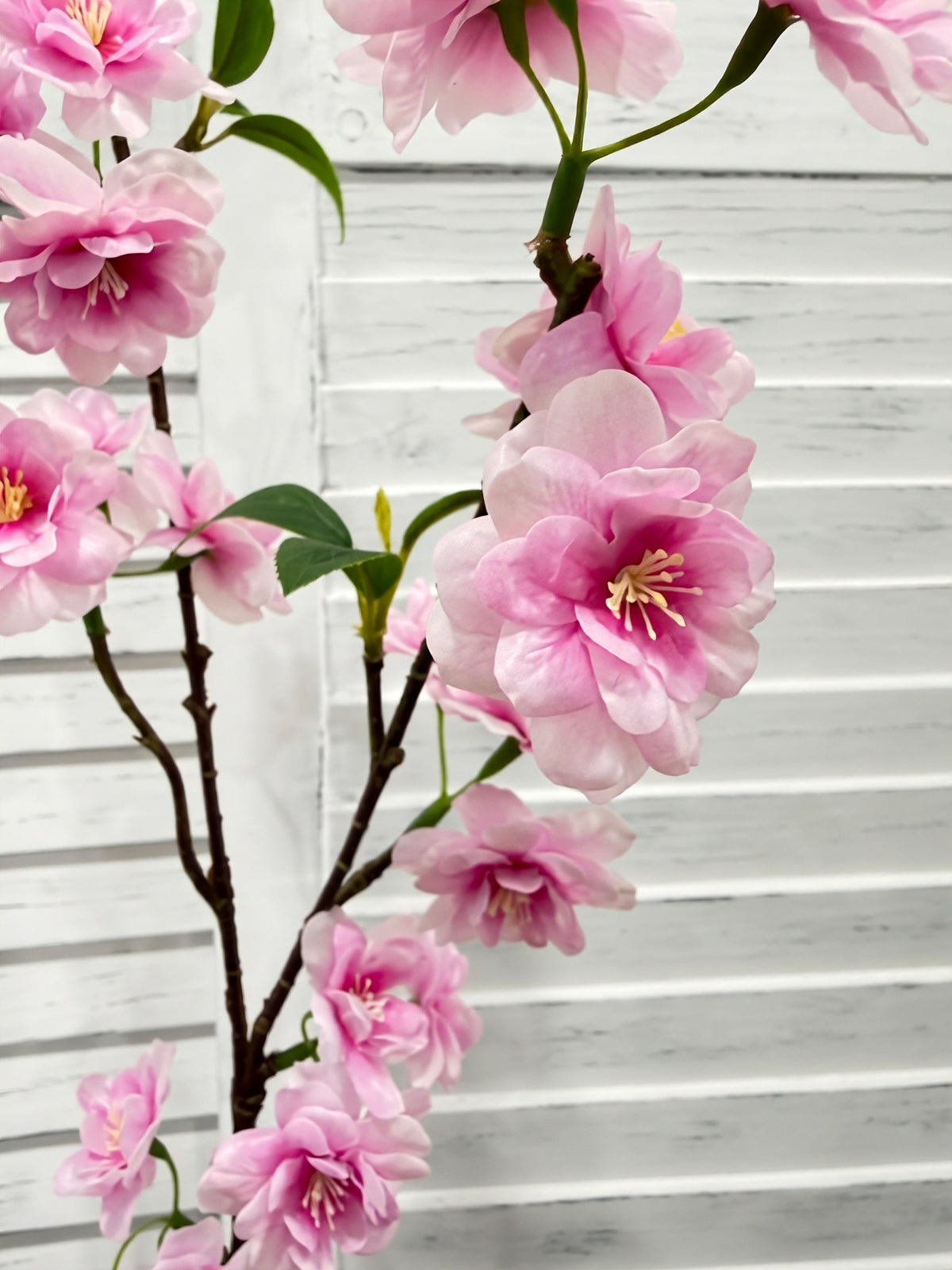 ITEM 10270 DKPK - 28" DARK PINK FRESH TOUCH CHERRY BLOSSOM SPRAY