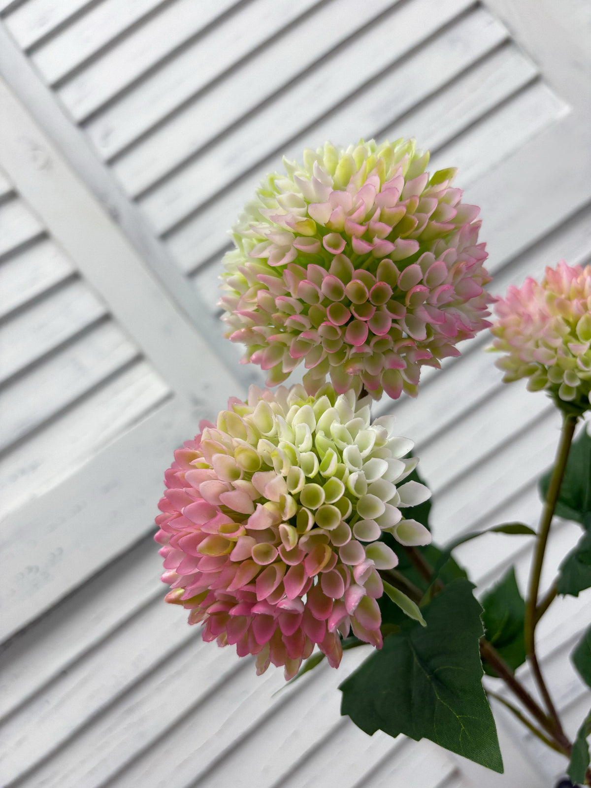 ITEM 10279 PKW - 30" PINK WHITE MUM SPRAY WITH 3 HEADS
