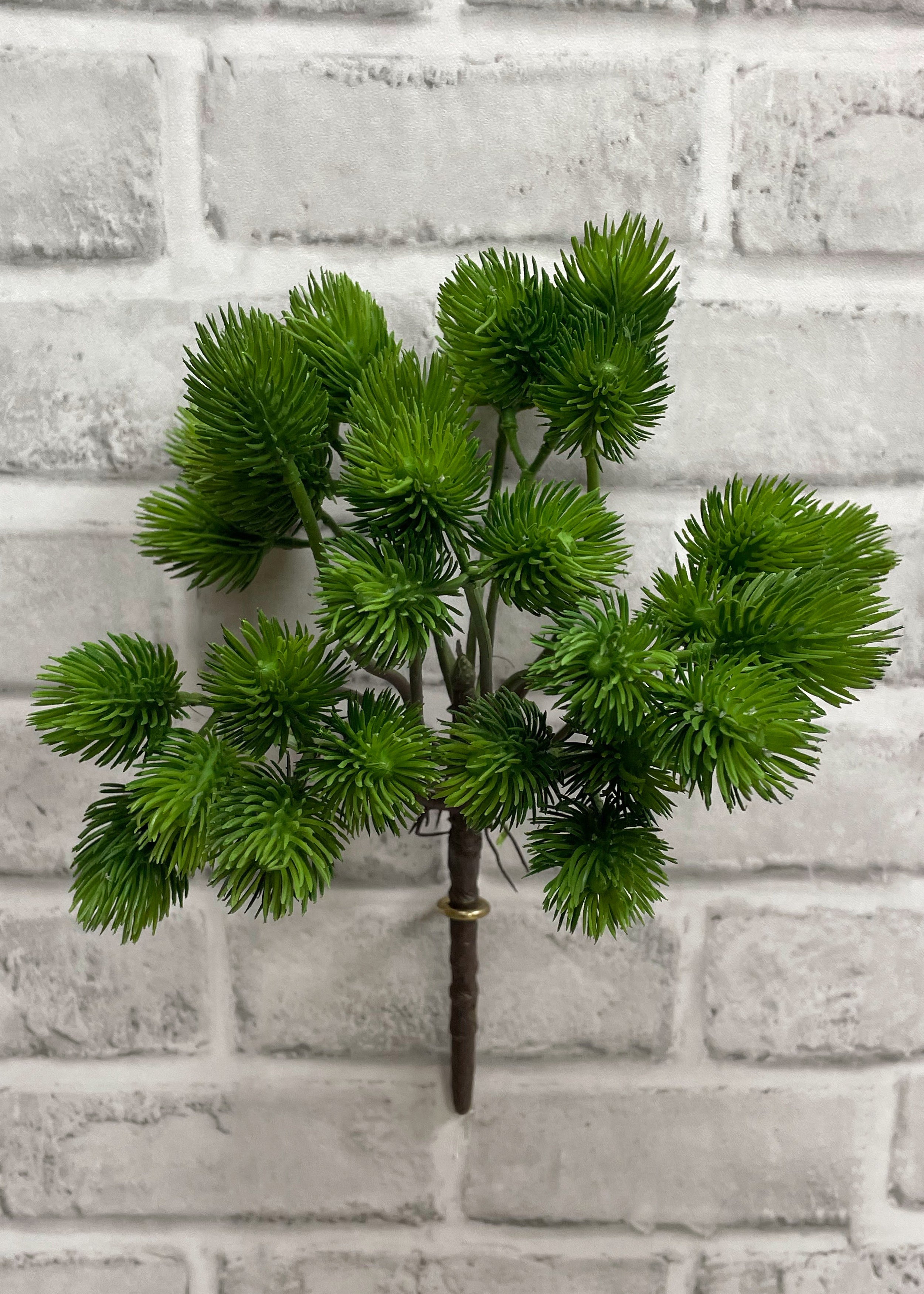 ITEM 11462 GR - 11.5" GREEN THISTLE BUSH