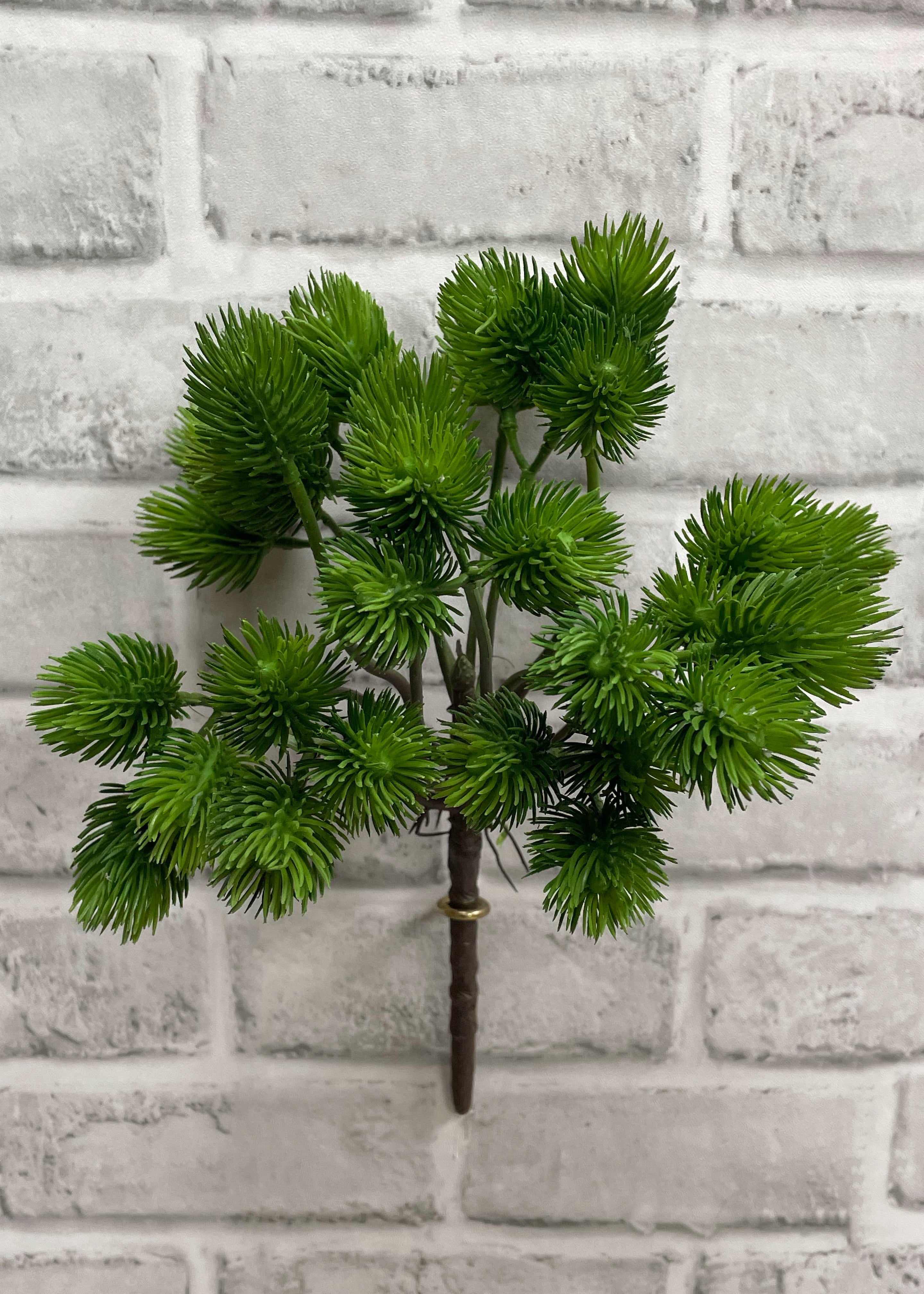 ITEM 11462 GR - 11.5" GREEN THISTLE BUSH