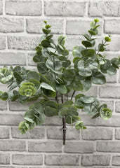 ITEM 11467 GR - 19" GREEN EUCALYPTUS BUSH