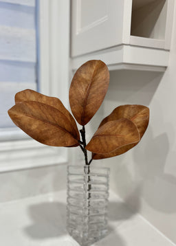 ITEM 11480 BROWN - 18" BROWN MAGNOLIA SPRAY