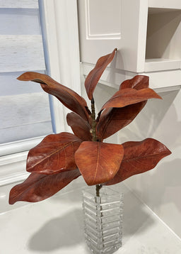 ITEM 11481 RED - 22" RED MAGNOLIA SPRAY