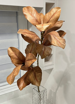 ITEM 11482 BROWN - 45" BROWN MAGNOLIA SPRAY