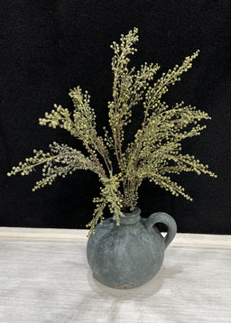 ITEM 11543 GR  - 18" GREEN PEPPERBERRIES BUSH