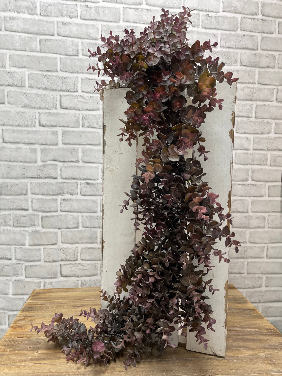 ITEM 11598 BUR - 48" BURGUNDY EUCALYPTUS GARLAND