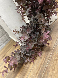 ITEM 11598 BUR - 48" BURGUNDY EUCALYPTUS GARLAND