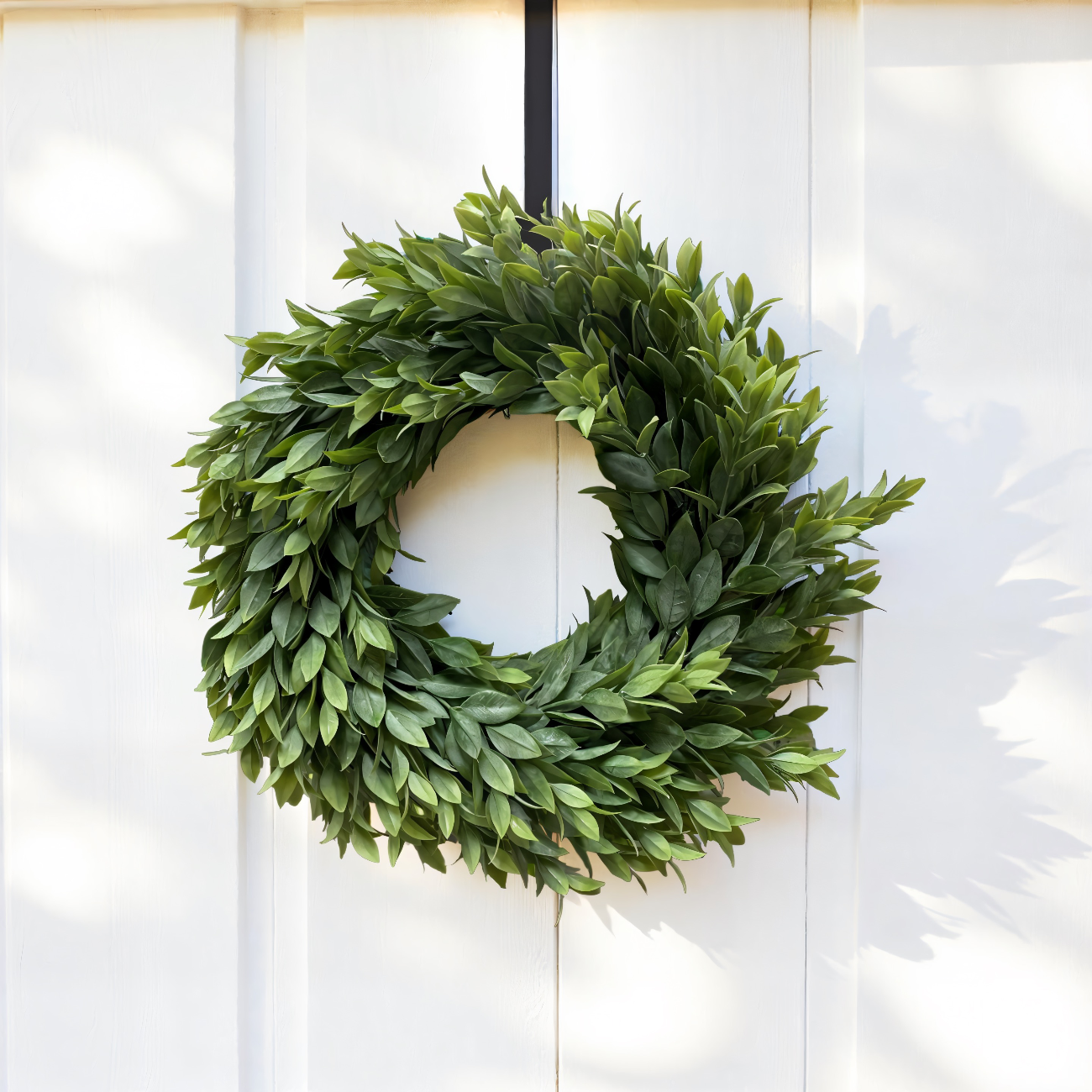 ITEM 11601 - 6.25" INSDIE DIM, 13" OUTSIDE DIM RUSCUS WREATH