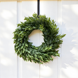 ITEM 11601 - 6.25" INSDIE DIM, 13" OUTSIDE DIM RUSCUS WREATH