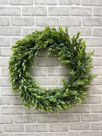 ITEM 11602 - 12" INSDIE DIM, 20" OUTSIDE DIM RUSCUS WREATH