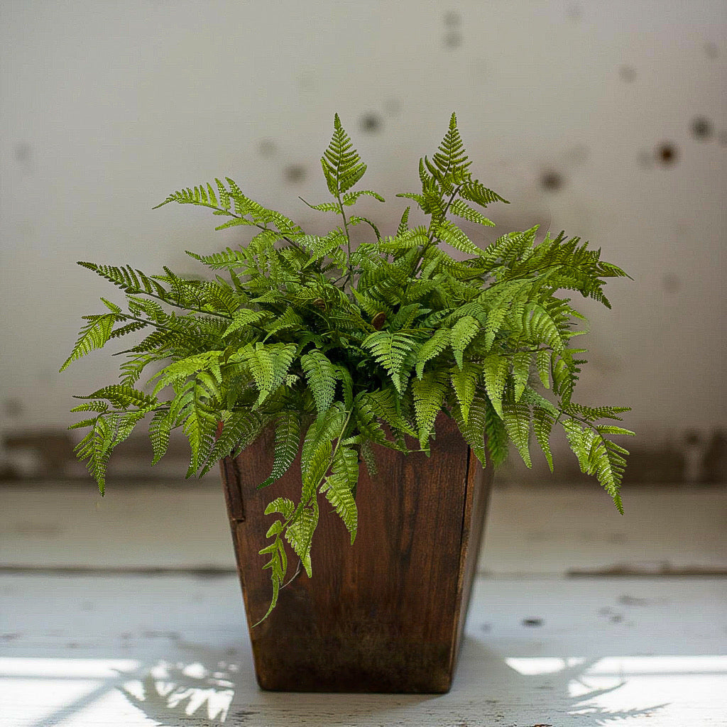 ITEM 11624 - 22" FRESH TOUCH LACY TREE FERN BUSH