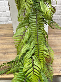 ITEM 11629 - 60"FRESH TOUCH LACY FERN & BOSTON SWORD FERN MIXED GARLAND