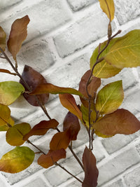 ITEM 11670 BRGR - 42" BROWN GREEN LEMON LEAF SPRAY