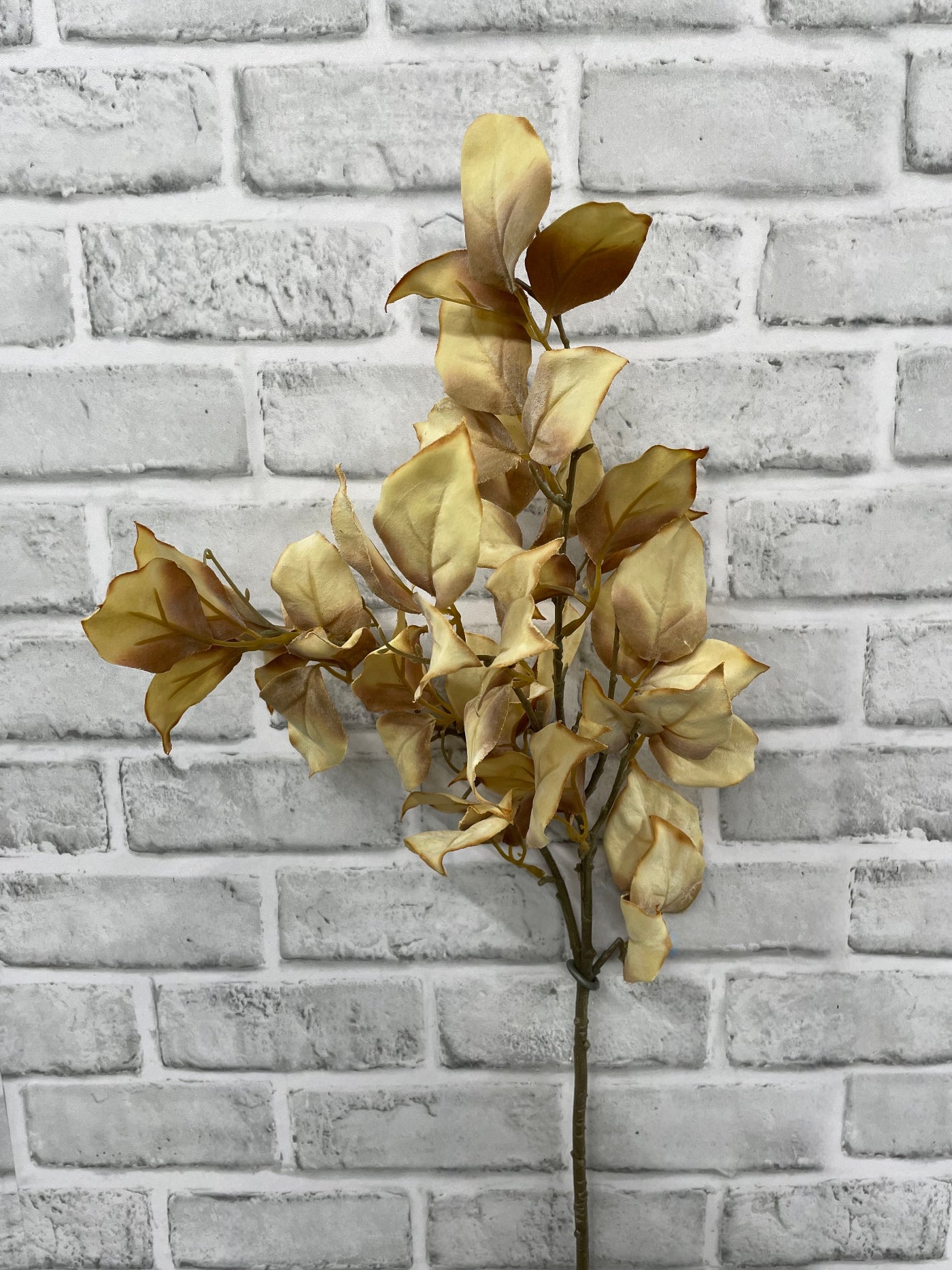 ITEM 11672 CM - 30" FALL CREAM DRIED LEAF SPRAY