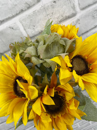 ITEM 11675 - 16" SUNFLOWER BUNDLE WITH 6 STEMS