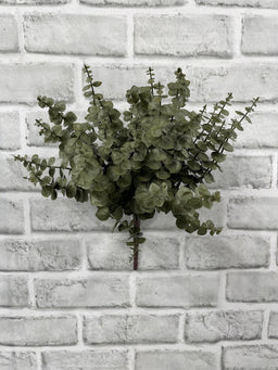 ITEM 11692 GR - 12" DARK GREEN EUCALYPTUS BUSH