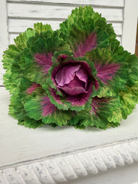 ITEM 11747 GRPK - 9"REAL TOUCH CABBAGE PLANT