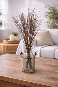 ITEM 1800 NAT - 3 FOOT NATURAL JAY BRANCHES IN A BUNDLE - APPROX 5 STEMS