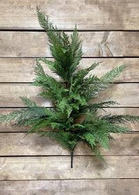 ITEM 81699 - 35" FRESH TOUCH DARK GREEN SEQUOIA CYPRESS DOOR KNOCKER