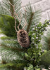 ITEM 81769 - 20" PINE, FRESH TOUCH NORFOLK PINE, JUNIPER, MAG & PINE CONE WREATH