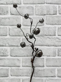ITEM 81978 PEWTER - 20" PEWTER BELL SPRAY