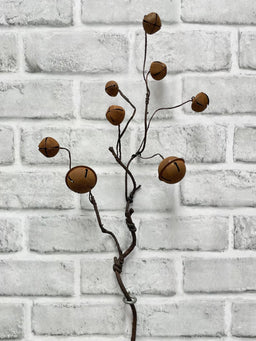 ITEM 81978 RUST - 20" RUST BELL SPRAY