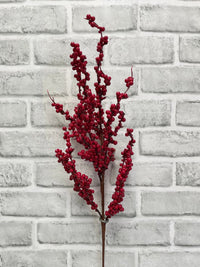 ITEM 81989 R - 28" RED WEATHER RESISTENT BERRY SPRAY