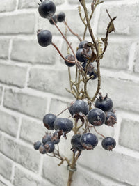 ITEM 81991 BL - 31.5" BLUE WEATHER RESISTENT TWIGGY BERRY SPRAY