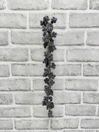 ITEM 81996 BL - 23" HANGING BLUE SUGARED BERRY SPRAY