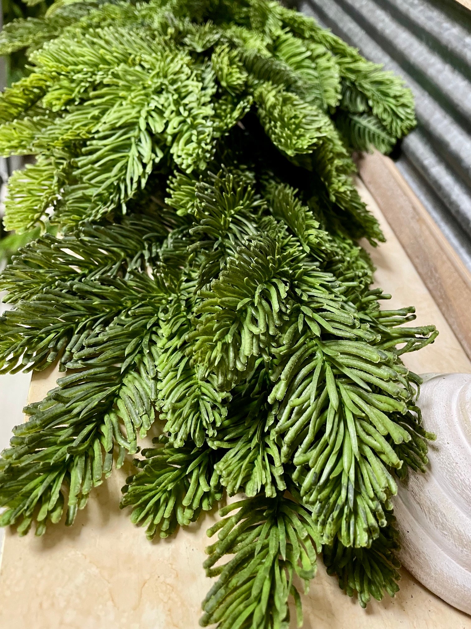 ITEM 82109 - 26" FRESH TOUCH NOBLE FIR TEAR DROP