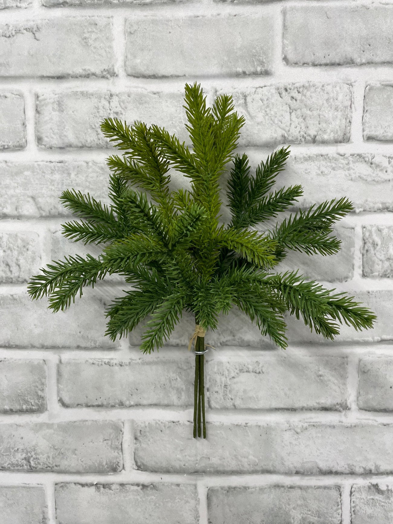 ITEM 82152 - 12" FRESH TOUCH RED SPRUCE BUNDLE WITH 3 STEMS