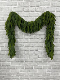 ITEM 82157 - 6 FOOT RED SPRUCE  HANGING/DRIPPING  GARLAND