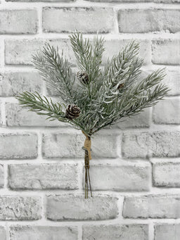 ITEM 82226 - 12" SNOW PINE PICK BUNDLE - 3 PICKS PER BUNDLE