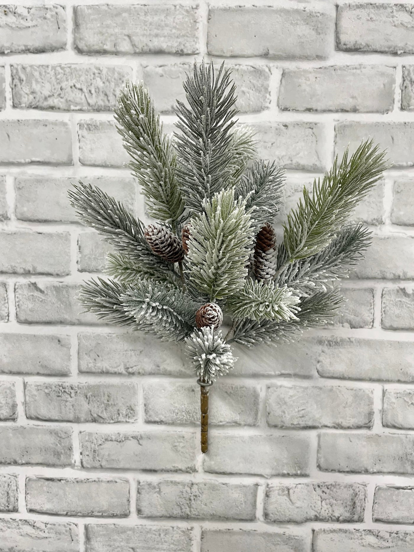 ITEM 82227 - 17" FROSTED PINE BUSH