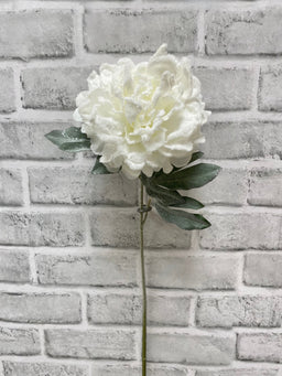 ITEM 82230 - 23" SNOWY PEONY STEM