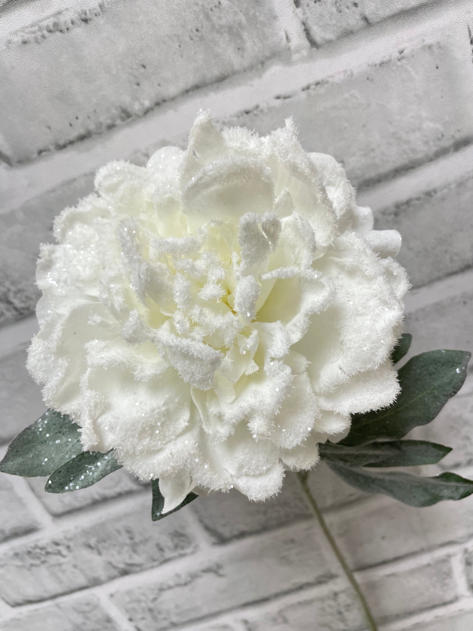 ITEM 82230 - 23" SNOWY PEONY STEM