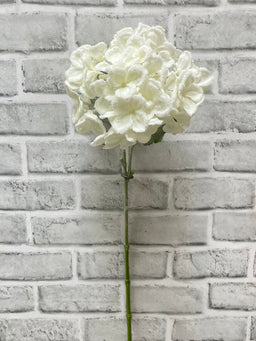 ITEM 82231 - 24" SNOWY HYDRANGEA SPRAY