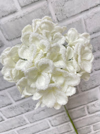 ITEM 82231 - 24" SNOWY HYDRANGEA SPRAY