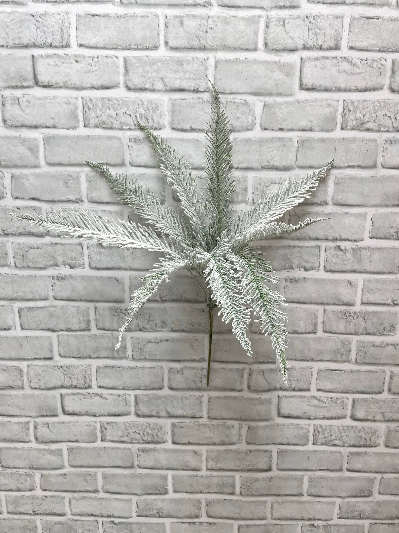 ITEM 82237 - 22" SNOWY FERN BUSH