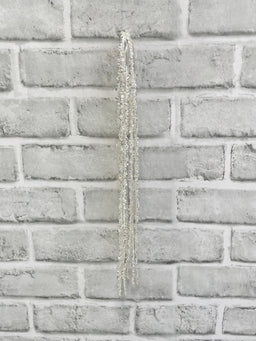ITEM 82242 W - 24" WHITE TINSEL SPRAY