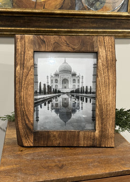 ITEM DDL1045-8 - 12"X14" MANGO WOOD PHOTO FRAME (HOLDS A 8"X10" PICTURE)