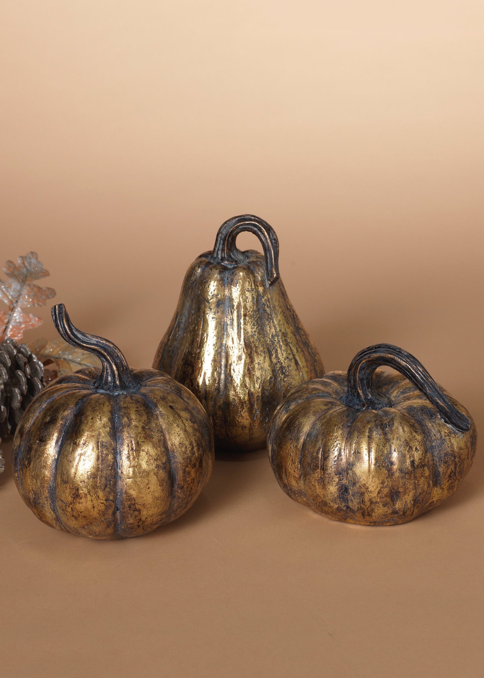 ITEM G2484510 - 6.3"H RESIN PUMPKIN FIGURINE