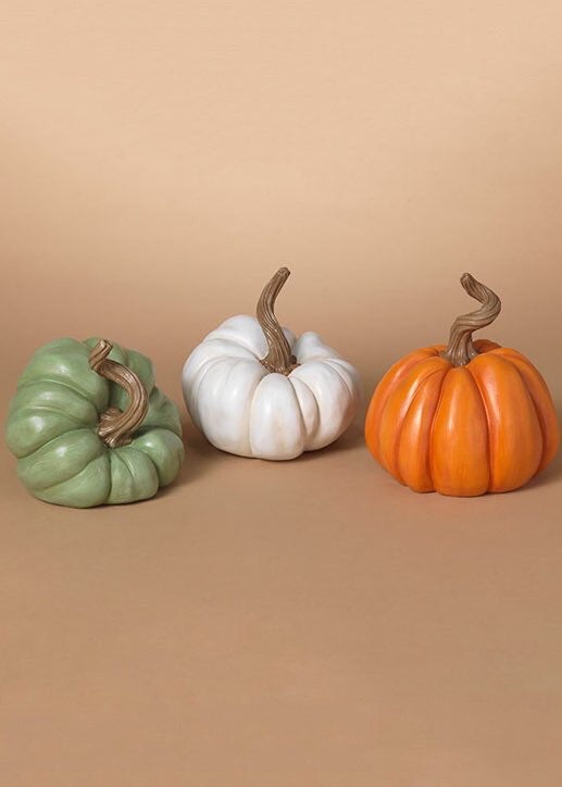ITEM G2735760 - 5.51"H RESIN HARVEST PUMPKIN