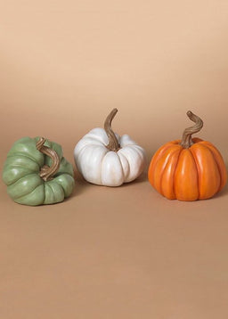 ITEM G2735760 - 5.51"H RESIN HARVEST PUMPKIN