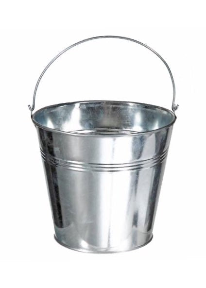 ITEM GB2022L - 6.75"DX6"H ALUMINUM ROUND PLANTER